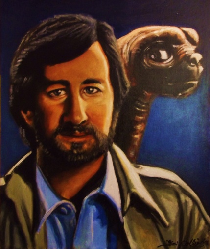 Stephen Spielberg and ET